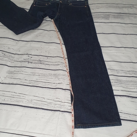 GAP 1969 Extra Low Straight Men Jeans Size 34×32 - Picture 6 of 8